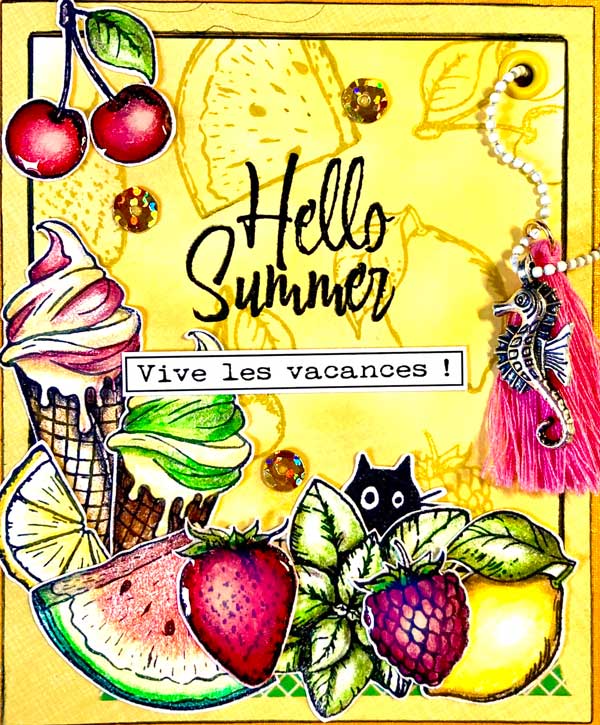 Tampons Transparents Citron PH PandaHall – Lot Scrapbooking Et Création De Cartes | Tampons Silicone Motifs Fruits
