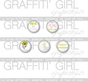 Badges "Les Printaniers"
