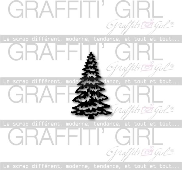 Lot De 4 Matrices De Découpe Sapin De Noël - Acier, Pour Machines De Découpe