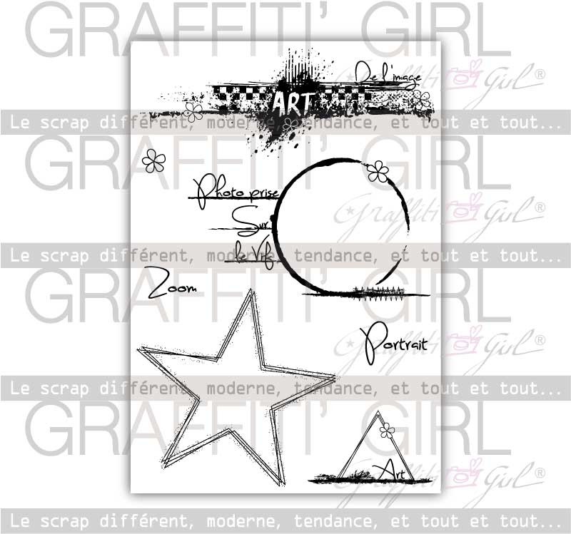 Tampons En Silicone Transparent - Feuille 21x14,8 Cm, Motifs Taches, Pour Scrapbooking DIY